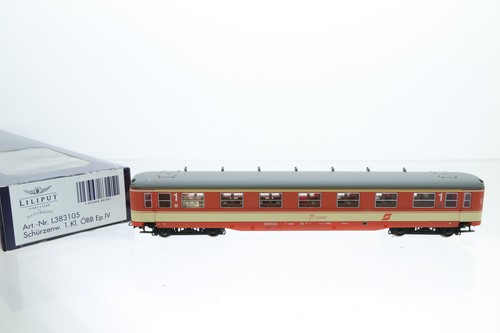 H0 Liliput L383105 ÖBB 1.Kl Schürzenwagen Personenwagen DC OVP N69