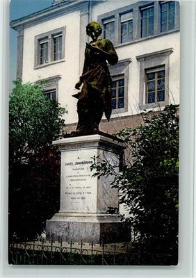 12113925 - Le Locle Statue Daniel Jeanrichard Denkmal