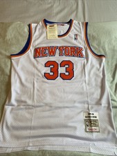 Patrick Ewing New York Knicks #33 M&N 1985-86 Jersey White Size XXL NEW