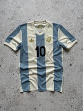 Argentina 2024 Anniversary Football Shirt #10 Messi Adidas Jersey JF2641 Size S