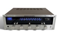 VINTAGE MARANTZ MODEL 2215B AM/FM STEREOPHONIC STEREO RECEIVER WALNUT CABINET