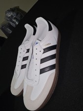 adidas samba gradeschool white size 7 new shoestring