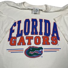 Vintage The Cotton Exchange Florida Gators T Shirt XXL White Made in USA NCAA