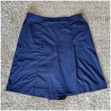 Vtg Boy Scouts of America Blue Den Mother Uniform Skort Size L/XL 34" Waist