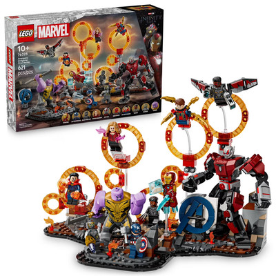 LEGO Marvel Avengers: Endgame Final Battle - Super Hero Building Set for Kids