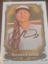 kelsie whitmore signed allen & ginter 211 2024 savannah bananas autographed Mlb