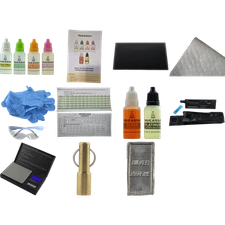 Gold Testing Kit 10k 14k 18k 22k Stone Ring Coin Bar Bullion Jewelry Acid Tester