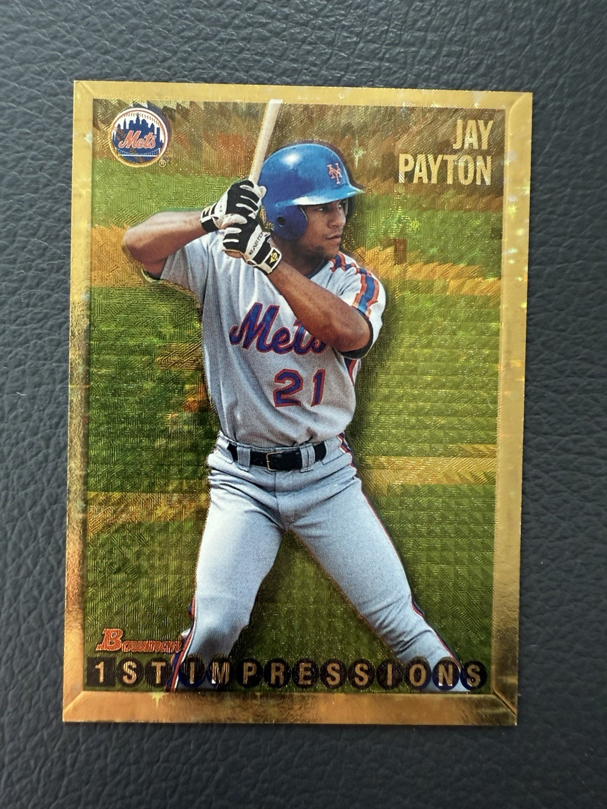 1995 Bowman Baseball #240 Jay Payton RC Gold Foil Parallel