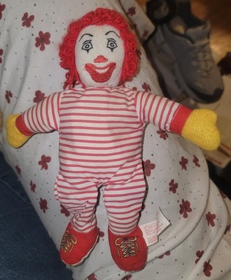 1996 Ronald McDonald 8  Bean Bag Doll