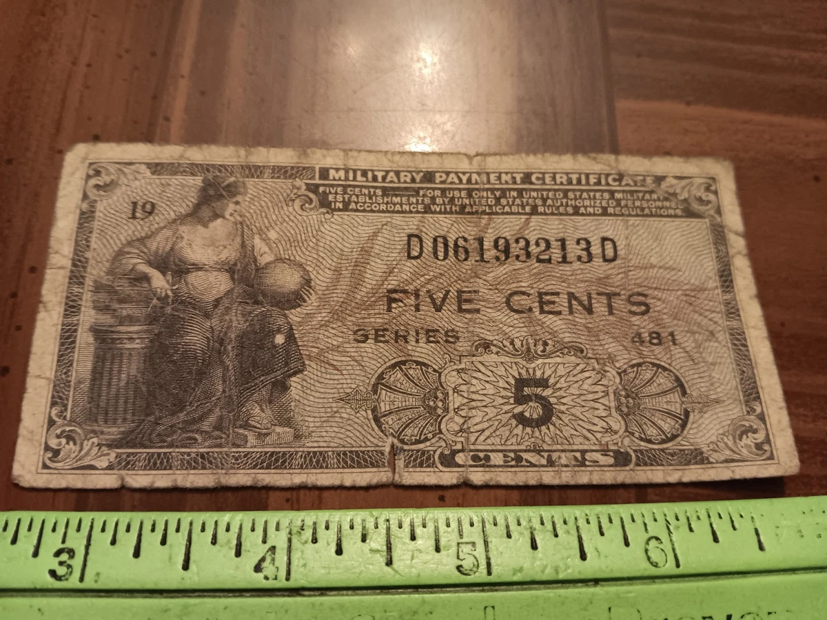 US Military Payment Certificates for sale | eBay