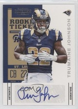2012 Panini Contenders Rookie Ticket Variation Trumaine Johnson #193 Auto 0n8h