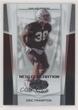 2007 Leaf Certified Materials New Generation 483/1500 Eric Frampton #162 z7j