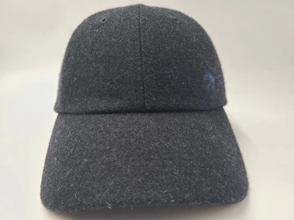 Orvis Fly Fishing Strapback 可调(适合小号)帽子羊毛混纺男式黑色 — 第 2/4 张图片