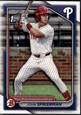 John Spikerman 2024 Bowman Draft Philadelphia Phillies #BD-49