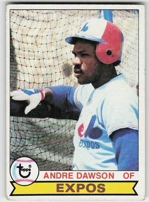 1979 Topps #348 Andre Dawson BASEBALL Montreal Expos