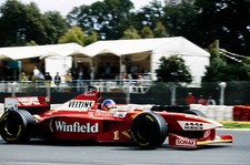 Jacques Villeneuve Williams FW20 Mecachrome Australian GP at Melbo- Old Photo 2