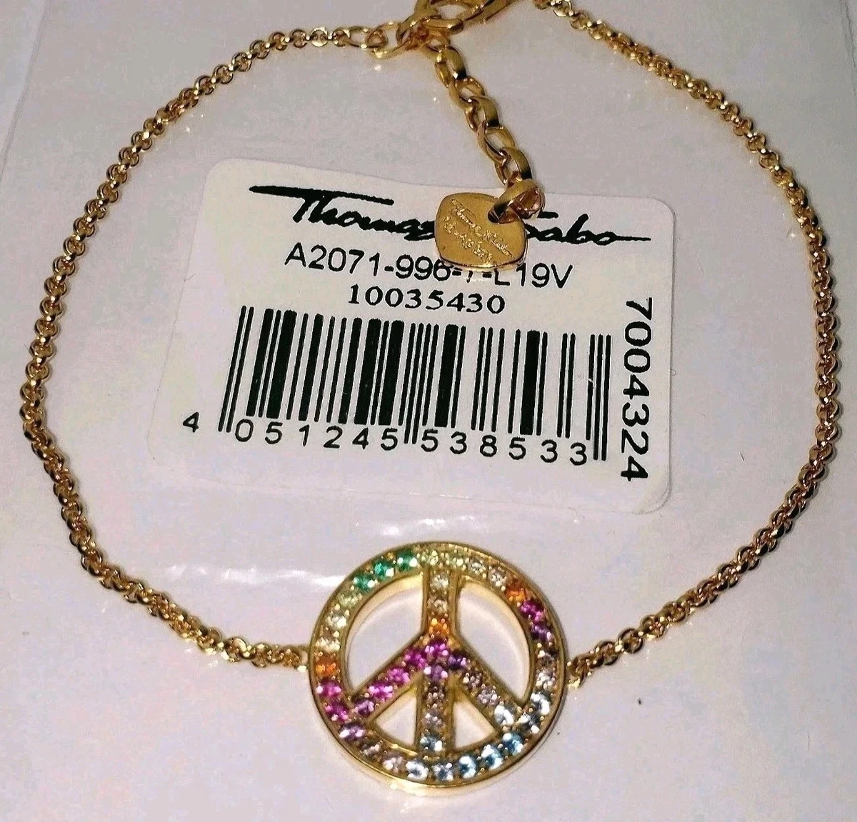 THOMAS SABO DAMSKA MĘSKA BRANSOLETKA KARMA BEADS ZE SREBRA WYSOKIEJ