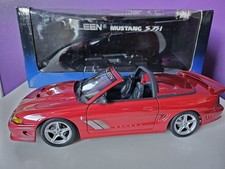 Ford Mustang Saleen S351 V8 Convertible Cabriolet Rouge Red Autoart 1/18 72730
