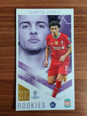 Topps UEFA Champions League 2020-21 Best of the Best Curtis Jones Liverpool RC