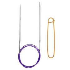 40" Circular Knitting Needles US 7/4.5mm Needles 5.7" Stainless Steel