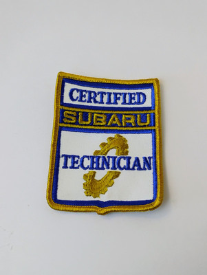 Subaru Certified Technician Patch Vintage 80s
