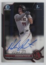 2022 Bowman Draft Chrome Draft Pick Auto Andrew Pintar #CDA-AP Auto 07i7