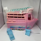 Vintage Barbie Cruise Ship Playset Mattel Pink Disco Dance Dolphin Kodak Boat
