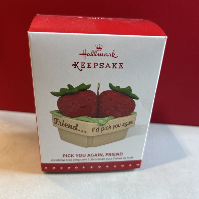 2015 Hallmark Keepsake Ornament "Pick You Again Friend"