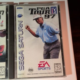 Sega Saturn EA Sports Lot of 3 CIB: Madden NFL 97, NHL 97, PGA Tour 97!
