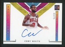 2022-23 COBY WHITE 32/75 AUTO PANINI IMPECCABLE EXTRAVAGANCE AUTOGRAPHS