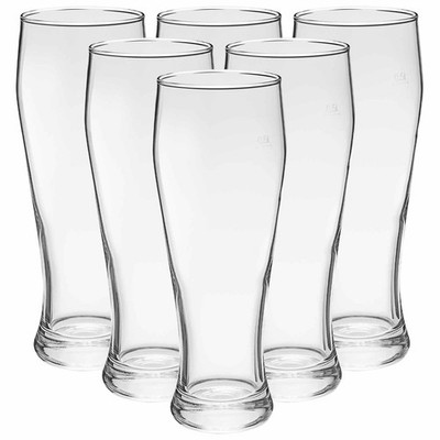 Van Well Bavaria Weizenbierglas Weißbierglas 0,5 l geeicht 6er Set