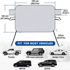 For Ford Escape Edge Car Windshield Snow Cover Frost Guard Sun Shade Protector