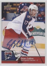 2014-15 Upper Deck AHL Auto Sean Collins #58 Auto 0a4