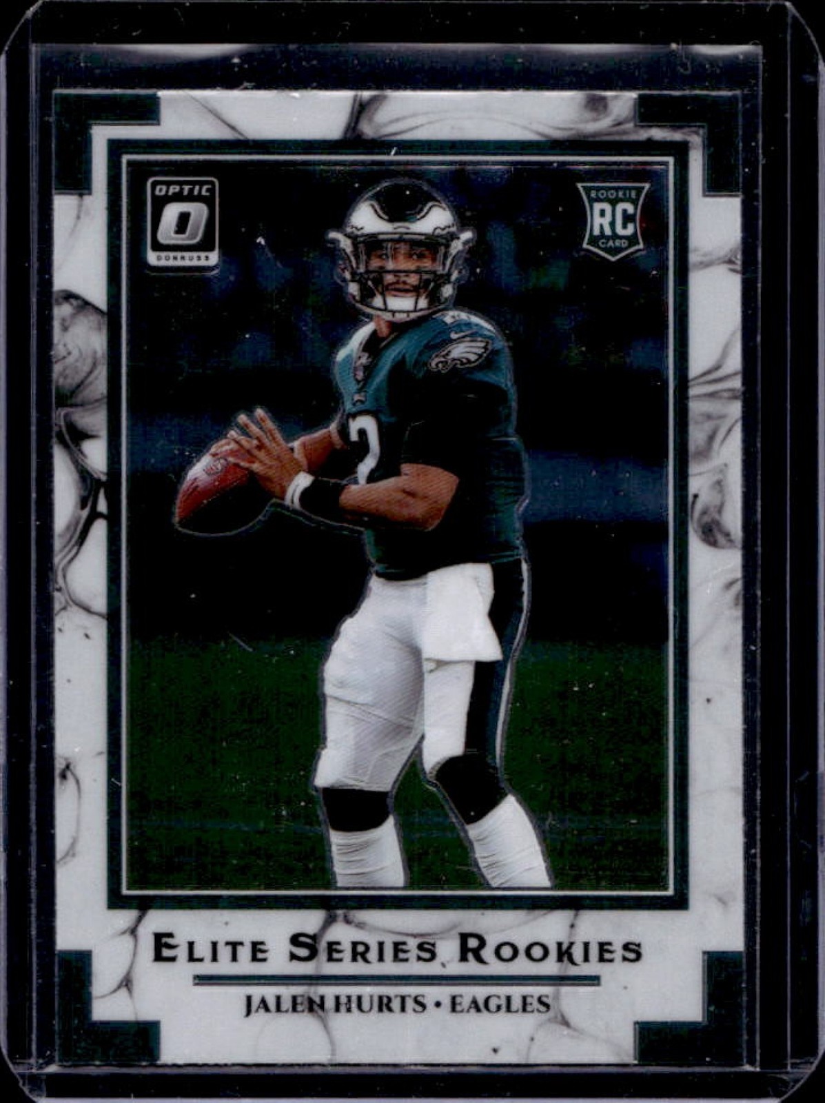 2020 Donruss Optic Jalen Hurts Rookie Elite Series RC #ESR-JAH Eagles