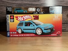 Hot Wheels Brick Shop Custom  90 Honda Civic EF The Hot Ones Speed Series