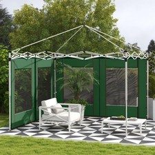 Image of 2 Pack Side Panels for 3x3(m) or 3x6m Pop Up Gazebo with Windows
