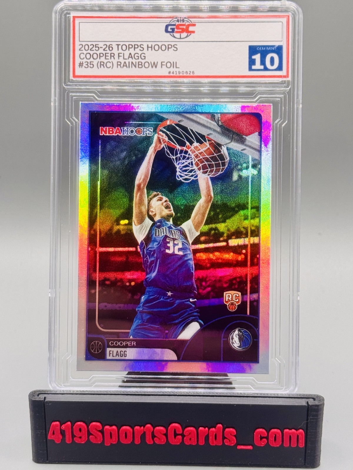 2025-26 Topps Nba Hoops - Cooper Flagg #35 (RC)