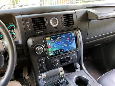 4+64G Android 14 For 2008-2009 Hummer H2 Car Stereo Radio Carplay WIFI GPS+ CAM