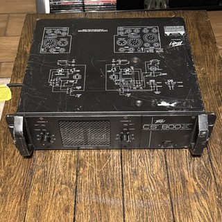 Peavey CS 800x Professional Stereo Power Amplifier 600W x 2 POWER TESTED ONLY