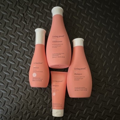 Living Proof Curl Set Sulfate-Free Shampoo Conditioner Enhancer Elongator 12 oz