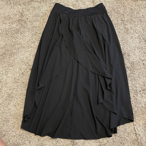 HALARA Women’s Breezeful Skirt Size XL High Waisted High Low Ruffle 2-in-1 Flowy - Picture 2 of 7