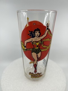 1976 Wonder Woman DC Comics Pepsi Super Series Glass Vintage Collectible