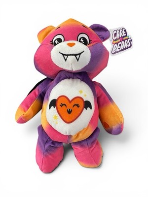 Care Bears Spooky Sparkle Bear Vampire Halloween 2025 Plush Basic Fun NWT Cute
