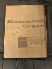 Vintage Hammond Organ Technical Manual Circuit Diagrams 13 Foldout Schematics
