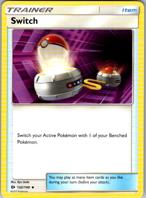 SM Base Set #132/149 Switch