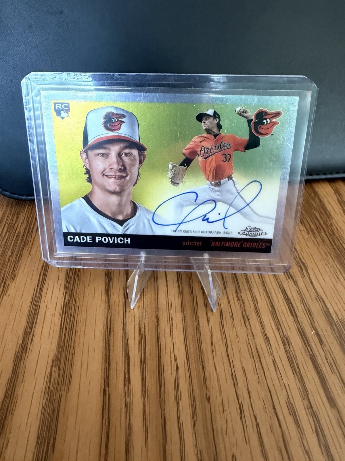 2025 Topps Chrome Rookie Autographs Cade Povich CPA-CP
