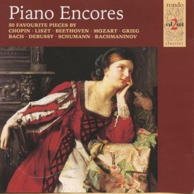 Richard Steiner: Fifty Piano Encores MUSIC AUDIO CD classical piano 1995 Rondo