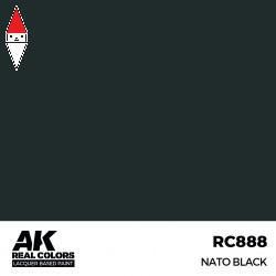 LACQUER PAINT MODELLISMO AK INTERACTIVE NATO BLACK 17ML