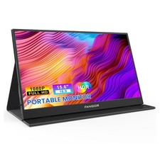 FANGOR Portable Monitor, 15.6" FHD 1080P Travel Monitor for Laptop
