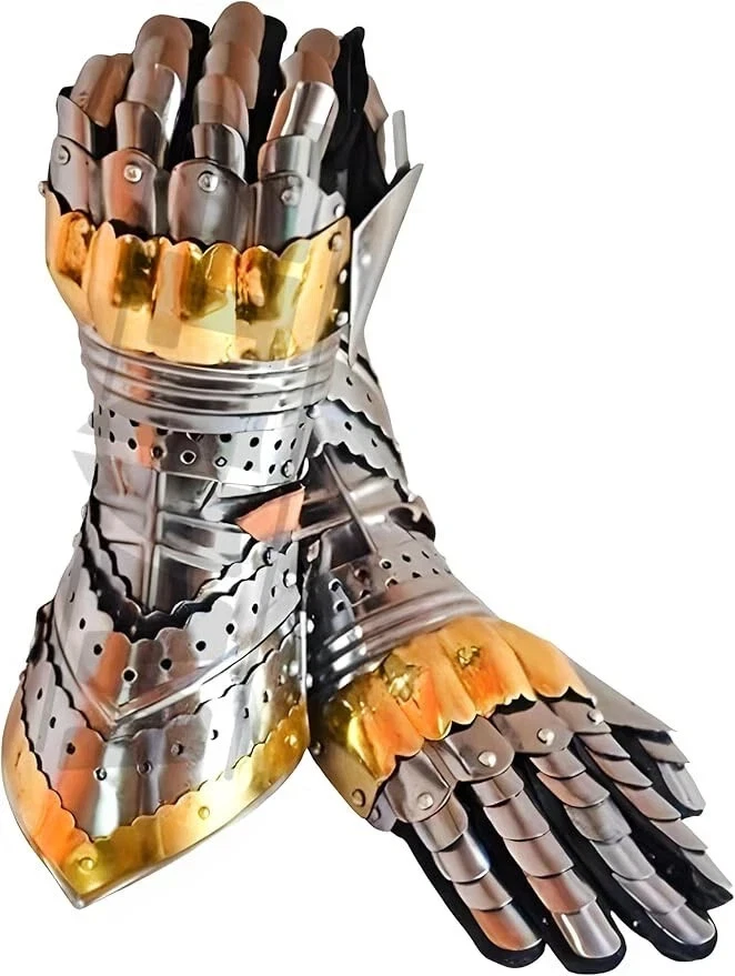 Nazgul Fantasy Guanteletes De Acero | Guantes De Armadura Medieval De Nazgul Fantasy Guanteletes De Acero | Guantes De Armadura Medieval De